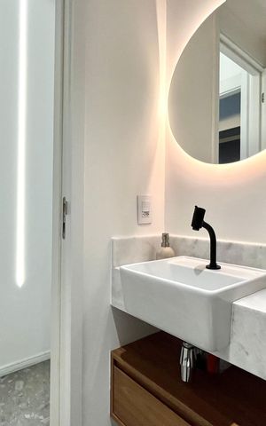 Apartamento à venda com 65m², 1 quarto e 1 vaga Apartamento à venda com 65m², 1 quarto e 1 vagaLavabo