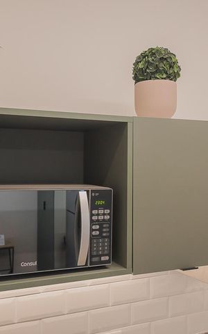 Studio à venda com 23m², 1 quarto e sem vagaCozinha