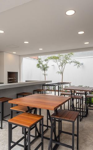 Studio à venda com 23m², 1 quarto e sem vaga Studio à venda com 23m², 1 quarto e sem vagaChurrasqueira