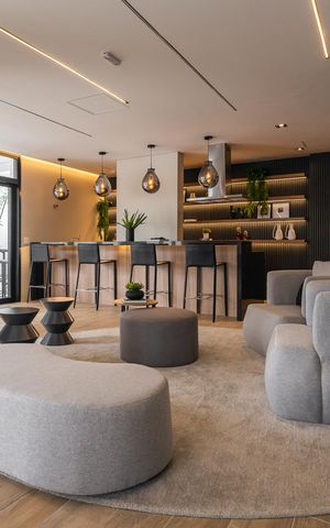 Studio à venda com 23m², 1 quarto e sem vaga Studio à venda com 23m², 1 quarto e sem vagaSalão de Festas