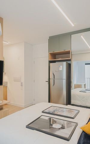 Studio à venda com 23m², 1 quarto e sem vagaQuarto