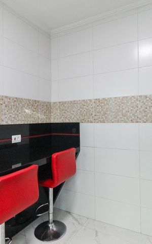 Casa de condomínio para alugar com 55m², 2 quartos e 2 vagas Casa de condomínio para alugar com 55m², 2 quartos e 2 vagasCozinha