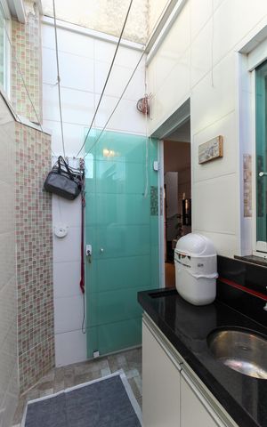Casa de condomínio para alugar com 55m², 2 quartos e 2 vagas Casa de condomínio para alugar com 55m², 2 quartos e 2 vagasÁrea de Serviço