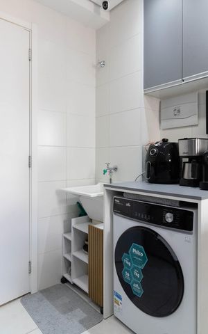 Apartamento à venda com 36m², 2 quartos e sem vaga Apartamento à venda com 36m², 2 quartos e sem vagaLavanderia