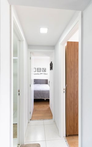 Apartamento à venda com 36m², 2 quartos e sem vaga Apartamento à venda com 36m², 2 quartos e sem vagaCorredor