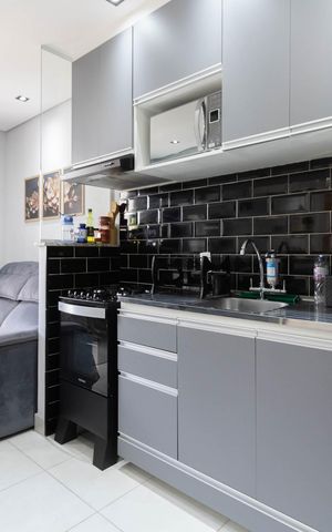 Apartamento à venda com 36m², 2 quartos e sem vaga Apartamento à venda com 36m², 2 quartos e sem vagaCozinha