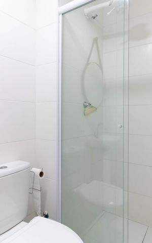 Apartamento à venda com 36m², 2 quartos e sem vaga Apartamento à venda com 36m², 2 quartos e sem vagaBanheiro