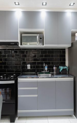 Apartamento à venda com 36m², 2 quartos e sem vaga Apartamento à venda com 36m², 2 quartos e sem vagaCozinha