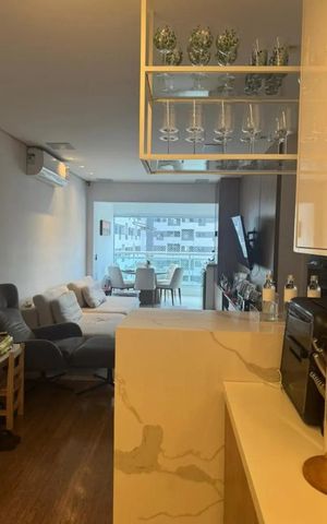 Apartamento à venda com 90m², 2 quartos e 2 vagas Apartamento à venda com 90m², 2 quartos e 2 vagasSala