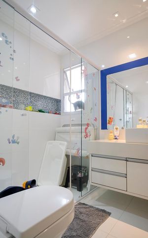 Apartamento à venda com 180m², 3 quartos e 3 vagasBanheiro da suíte 3
