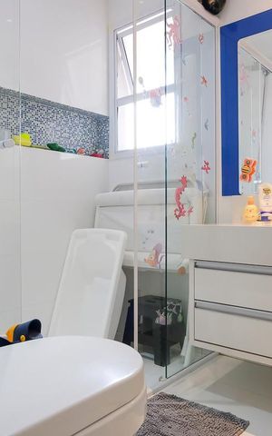 Apartamento à venda com 180m², 3 quartos e 3 vagasBanheiro da suíte 3