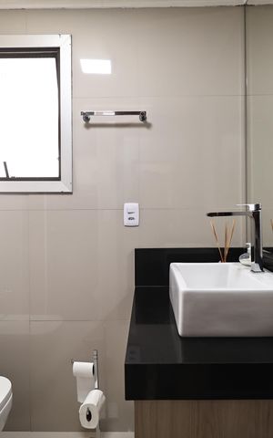 Apartamento à venda com 135m², 4 quartos e 2 vagas Apartamento à venda com 135m², 4 quartos e 2 vagasBanheiro
