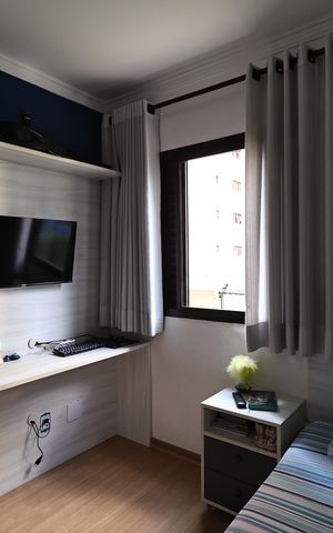 Apartamento à venda com 135m², 4 quartos e 2 vagas Apartamento à venda com 135m², 4 quartos e 2 vagasQuarto 3