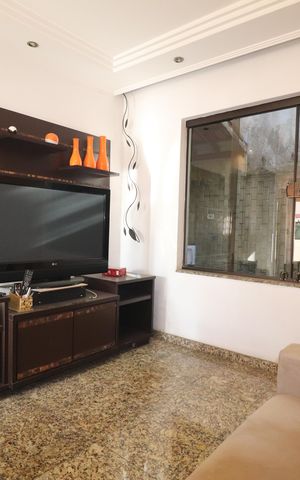 Casa de condomínio para alugar com 87m², 3 quartos e 2 vagasSala