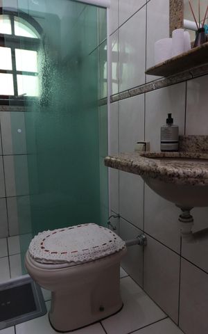 Casa à venda com 209m², 3 quartos e 7 vagasBanheiro Social