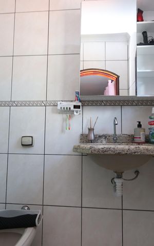 Casa à venda com 209m², 3 quartos e 7 vagasBanheiro da Suíte