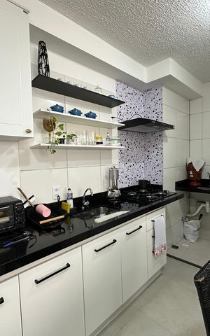 Apartamento à venda com 36m², 2 quartos e sem vaga Apartamento à venda com 36m², 2 quartos e sem vagaSala/Cozinha