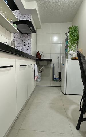 Apartamento à venda com 36m², 2 quartos e sem vaga Apartamento à venda com 36m², 2 quartos e sem vagaSala/Cozinha