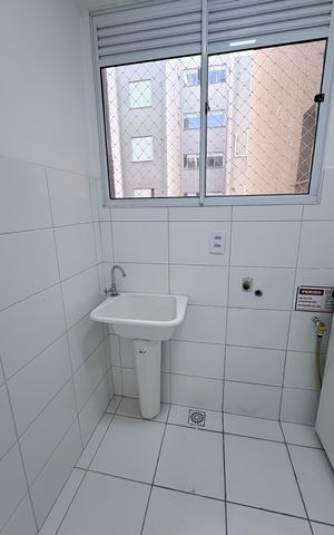 Apartamento para alugar com 42m², 2 quartos e 1 vaga Apartamento para alugar com 42m², 2 quartos e 1 vagaÁrea de Serviço