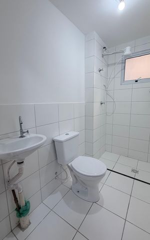 Apartamento para alugar com 42m², 2 quartos e 1 vaga Apartamento para alugar com 42m², 2 quartos e 1 vagaBanheiro