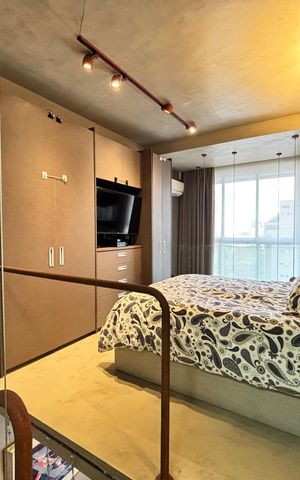 Apartamento à venda com 45m², 1 quarto e 1 vaga Apartamento à venda com 45m², 1 quarto e 1 vagaSuíte
