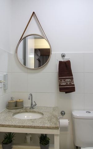 Apartamento à venda com 50m², 2 quartos e 1 vagaBanheiro Social