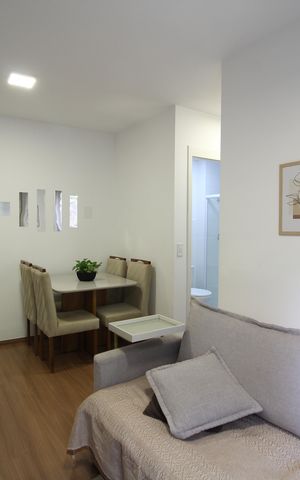 Apartamento à venda com 50m², 2 quartos e 1 vagaSala