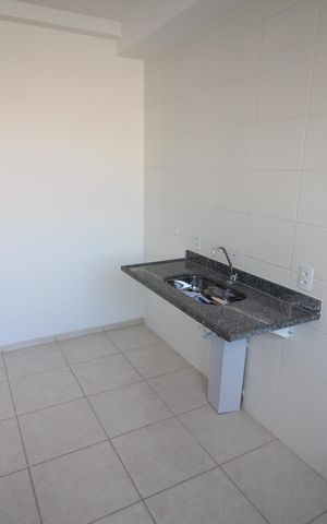 Apartamento à venda com 46m², 1 quarto e 1 vagaCozinha e Área de Serviço