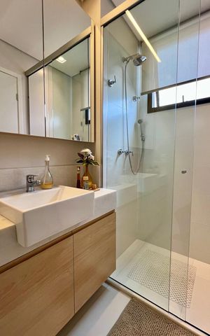Apartamento à venda com 85m², 3 quartos e 2 vagasbanho