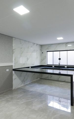 Casa à venda com 144m², 3 quartos e 2 vagas Casa à venda com 144m², 3 quartos e 2 vagasCozinha