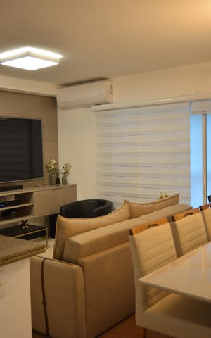Apartamento à venda com 100m², 3 quartos e 2 vagasSala