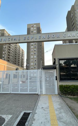 Apartamento à venda com 48m², 2 quartos e 1 vagaFachada e portaria