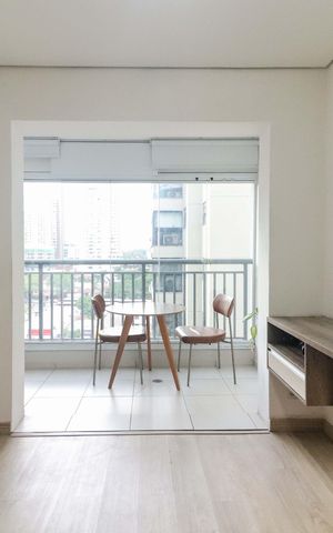 Apartamento para alugar com 33m², 1 quarto e 1 vaga Apartamento para alugar com 33m², 1 quarto e 1 vagaSala/Cozinha