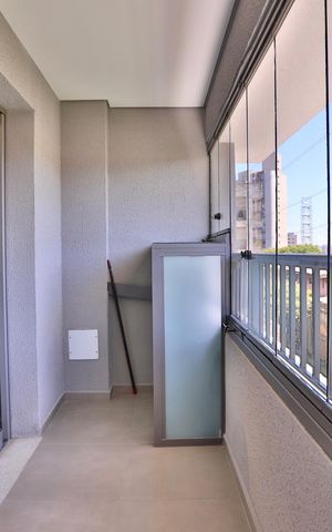 Studio à venda com 26m², 1 quarto e sem vagaSacada