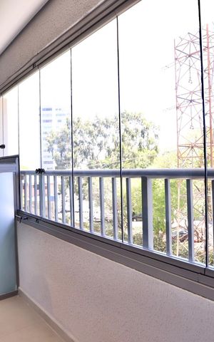 Studio à venda com 26m², 1 quarto e sem vagaSacada