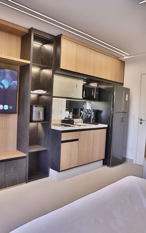 Studio à venda com 26m², 1 quarto e sem vagaStudio