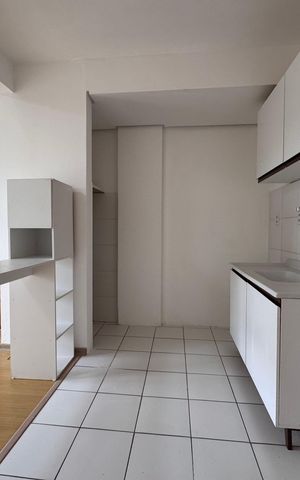 Apartamento à venda com 25m², 1 quarto e sem vaga Apartamento à venda com 25m², 1 quarto e sem vagaSala/Cozinha