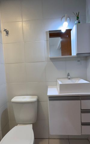 Apartamento à venda com 25m², 1 quarto e sem vaga Apartamento à venda com 25m², 1 quarto e sem vagaBanheiro