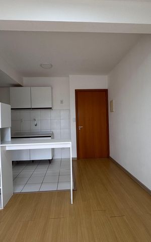 Apartamento à venda com 25m², 1 quarto e sem vaga Apartamento à venda com 25m², 1 quarto e sem vagaSala/Cozinha