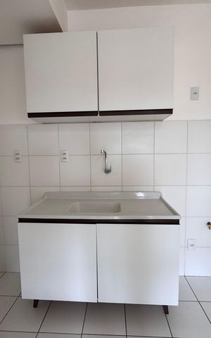 Apartamento à venda com 25m², 1 quarto e sem vaga Apartamento à venda com 25m², 1 quarto e sem vagaSala/Cozinha