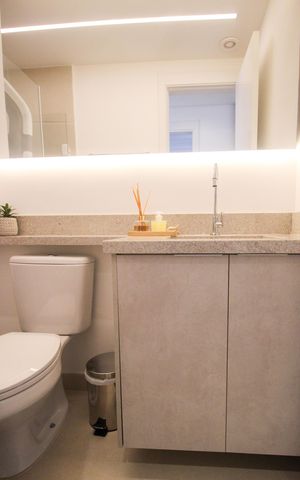 Apartamento à venda com 62m², 2 quartos e 1 vagaBanheiro