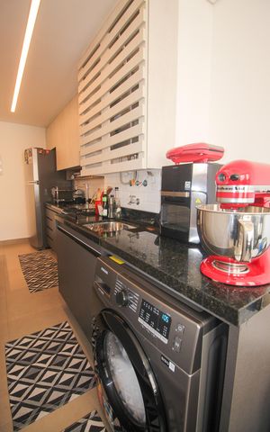 Apartamento à venda com 62m², 2 quartos e 1 vagaCozinha e Área de Serviço