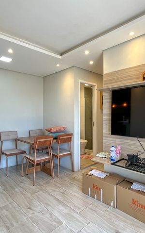Apartamento à venda com 50m², 2 quartos e 1 vagaSala