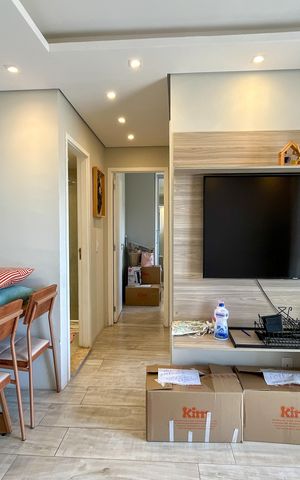 Apartamento à venda com 50m², 2 quartos e 1 vagaSala