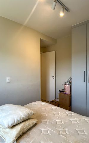 Apartamento à venda com 50m², 2 quartos e 1 vagaQuarto 1