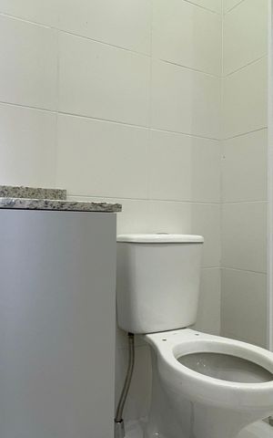 Apartamento para alugar com 42m², 2 quartos e sem vaga Apartamento para alugar com 42m², 2 quartos e sem vagaBanheiro da Suíte