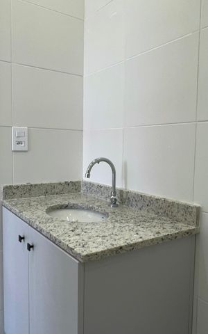 Apartamento para alugar com 42m², 2 quartos e sem vaga Apartamento para alugar com 42m², 2 quartos e sem vagaBanheiro da Suíte