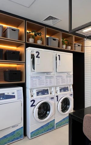 Apartamento para alugar com 42m², 2 quartos e sem vaga Apartamento para alugar com 42m², 2 quartos e sem vagaLavanderia