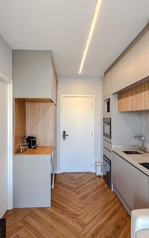 Studio para alugar com 28m², 1 quarto e sem vaga Studio para alugar com 28m², 1 quarto e sem vagaSala