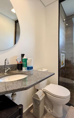 Apartamento à venda com 81m², 3 quartos e 1 vaga Apartamento à venda com 81m², 3 quartos e 1 vagaBanheiro Suíte